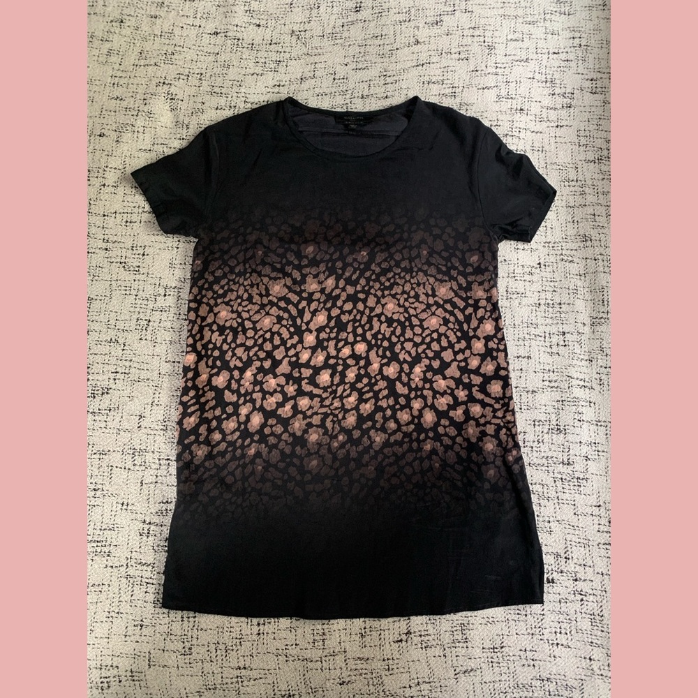 AllSaints Cora Lyos silk dress